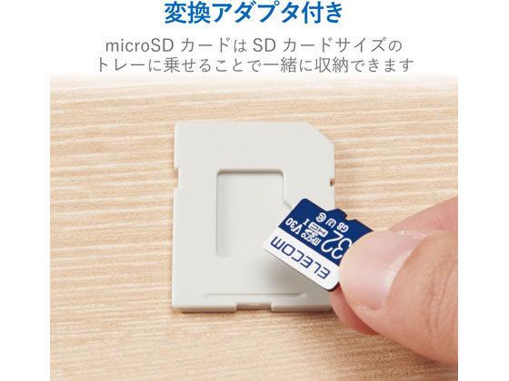 エレコム Sd Microsdカードケース 4枚収納 Cmc 06nmc4が502円 ココデカウ