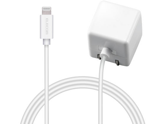 エレコム AC充電器 Lightningケーブル一体 1.5m MPA-ACL02WH エレコム AC充電器 Lightningケーブル一体 1.5m MPA-ACL02WH