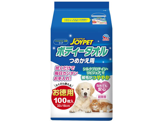 アースペット ボディータオル ペット用 詰替100枚 アースペット ボディータオル ペット用 詰替100枚