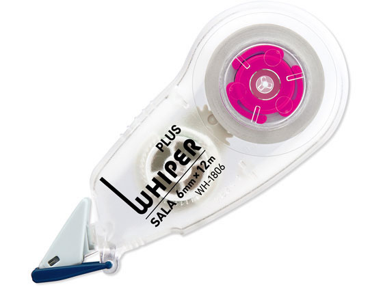 プラス 修正テープ ホワイパーサーラ 6mm ピンク 51-552 WH-1806