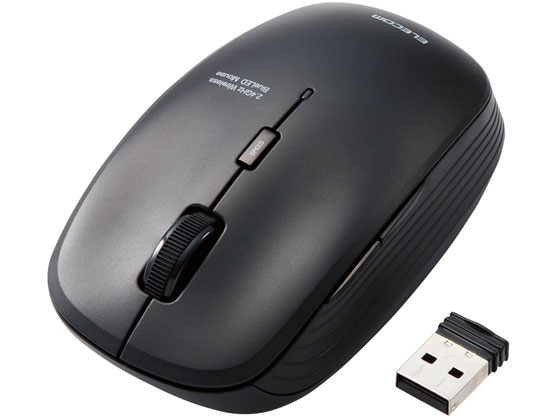 エレコム ワイヤレスマウス 抗菌 BlueLED 5ボタン M-BL21DBKBK エレコム ワイヤレスマウス 抗菌 BlueLED 5ボタン M-BL21DBKBK