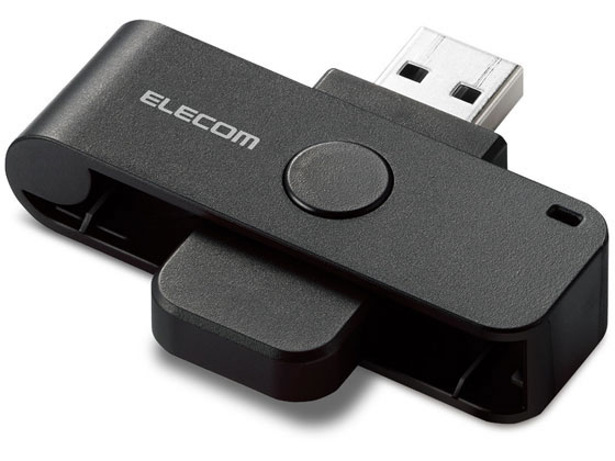 エレコム ICカードリーダー 接触式 確定申告 MR-ICD102BK エレコム ICカードリーダー 接触式 確定申告 MR-ICD102BK
