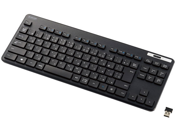 エレコム キーボード ワイヤレス 抗菌 薄型 ミニ TK-FDM109TKBK エレコム キーボード ワイヤレス 抗菌 薄型 ミニ TK-FDM109TKBK