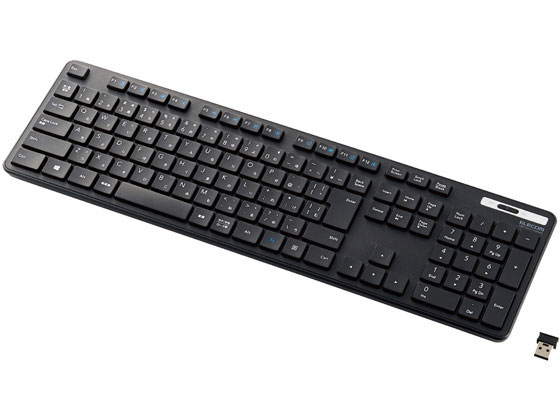 エレコム キーボード ワイヤレス 抗菌 薄型 フル TK-FDM110TKBK エレコム キーボード ワイヤレス 抗菌 薄型 フル TK-FDM110TKBK