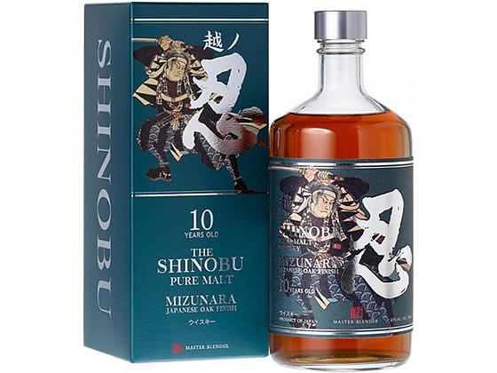 新潟麦酒 越ノ忍ピュアモルト10年 43度 700ml