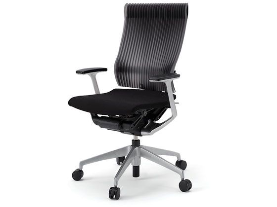 イトーキ スピーナチェア エラストマー 本体シルバー T型肘 グレー イトーキ スピーナチェア エラストマー 本体シルバー T型肘 グレー