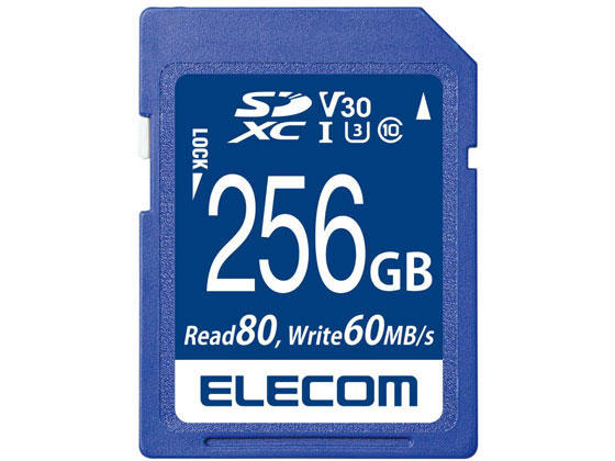エレコム SDカード 256GB UHS-I MF-FS256GU13V3R エレコム SDカード 256GB UHS-I MF-FS256GU13V3R