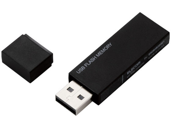 エレコム USBメモリ キャップ 16GB 暗号化セキュリティ MF-MSU2B16GBK エレコム USBメモリ キャップ 16GB 暗号化セキュリティ MF-MSU2B16GBK