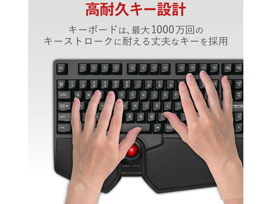 エレコム キーボード 無線 メンブレン TK-TB01DMBKが10,706円