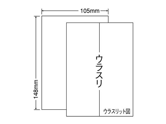 NANA マルチタイプラベル(普通紙) A6 1面 CLS7 NANA マルチタイプラベル(普通紙) A6 1面 CLS7