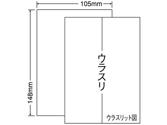 NANA マルチタイプラベル(再剥離) A6 1面 CLS7F