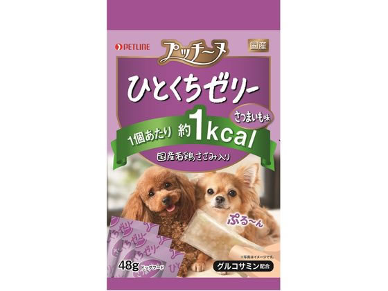 ペットライン プッチーヌひとくちゼリー国産若鶏ささみさつまいも ペットライン プッチーヌひとくちゼリー国産若鶏ささみさつまいも