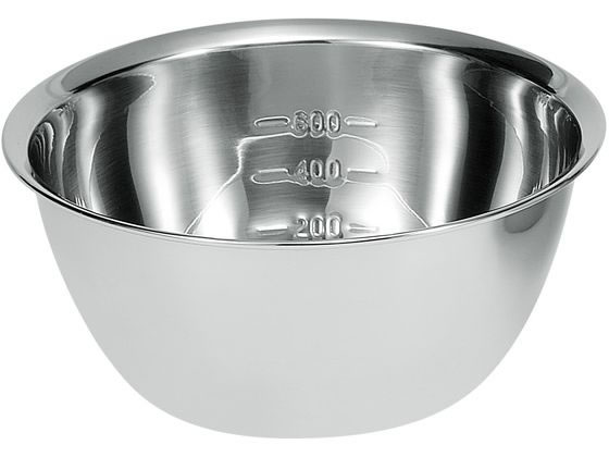 ヒロショウ chef's bowlステンレス深型ボウル (目盛付) 15cm