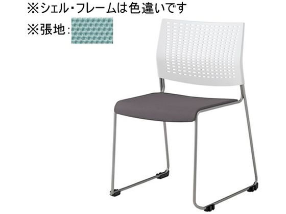 オカムラ ケッテ チェア 座パッド ブラックフレーム ブラックシェル セージ オカムラ ケッテ チェア 座パッド ブラックフレーム ブラックシェル セージ