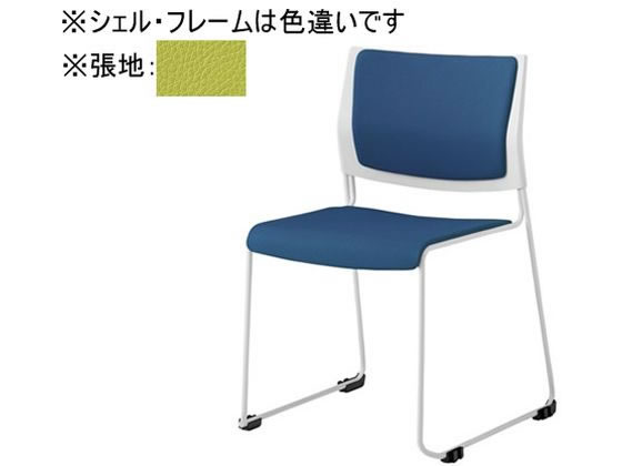 オカムラ ケッテ チェア 背座パッド ブラックフレーム ブラックシェル グリーン オカムラ ケッテ チェア 背座パッド ブラックフレーム ブラックシェル グリーン