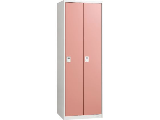 オカムラ VILLAGE 2人用ロッカー ダイヤル錠 コーラル 8VL12D ZG85 オカムラ VILLAGE 2人用ロッカー ダイヤル錠 コーラル 8VL12D ZG85