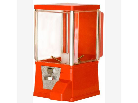 あミューズ ガチャコップ 本体 硬貨仕様(100円玉) 赤 747300