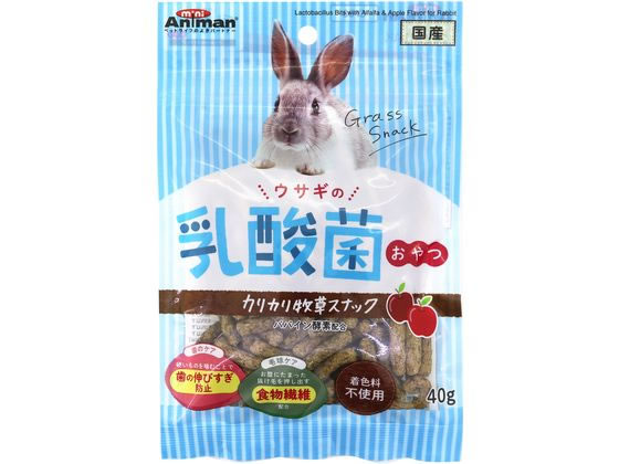 ドギーマンハヤシ ウサギの カリカリ牧草スナック 40g 24273 ドギーマンハヤシ ウサギの カリカリ牧草スナック 40g 24273