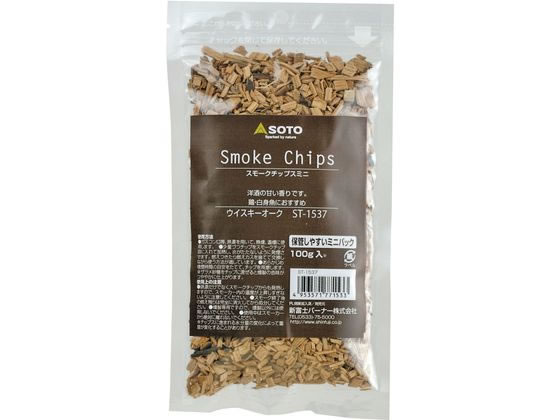 SOTO スモーク チップス 100g ウイスキーオーク ST-1537