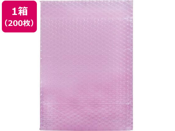 クルーズ クッション封筒 レンジャーパックピンク 角1 10枚×20パック