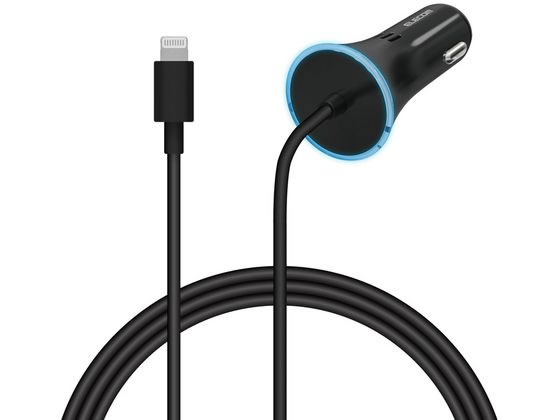 エレコム 車載充電器 カーチャージャー MPA-CCLPD01BK エレコム 車載充電器 カーチャージャー MPA-CCLPD01BK