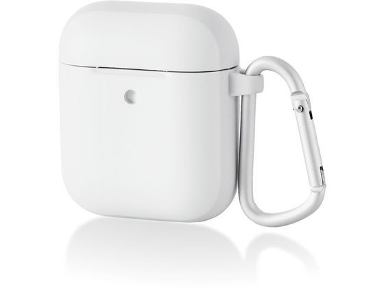 エレコム AirPods Proケース ワイヤレス充電Qi対応 ホワイト エレコム AirPods Proケース ワイヤレス充電Qi対応 ホワイト