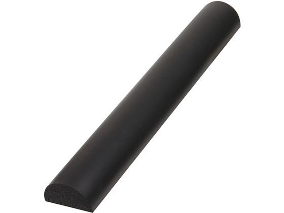 カーボーイ クッション 半月型 40cm ブラック AC-110