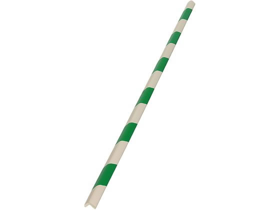 カーボーイ クッション L字型 細 90cm グリーン・ホワイト 697