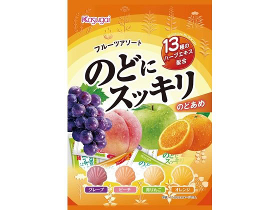 春日井製菓 のどにスッキリ フルーツアソート 春日井製菓 のどにスッキリ フルーツアソート