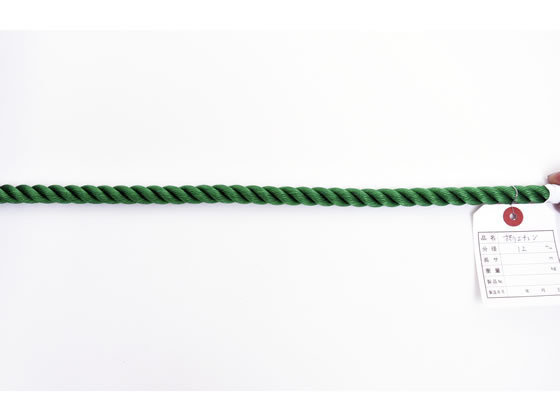 ポリエチレンロープ 12mm×200m 緑