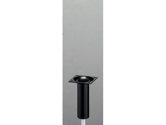 光 アイテック スマートレグ 丸脚 30×100mm 黒 KSM301-1