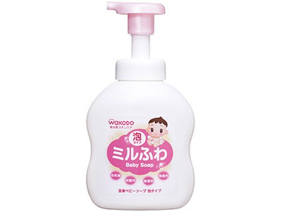 アサヒグループ食品 ミルふわ 全身ベビーソープ泡タイプ 450mL