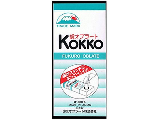 国光オブラート 袋型 100枚入 国光オブラート 袋型 100枚入