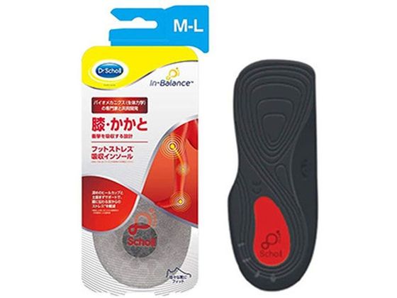 ドクター・ショール フットストレス吸収インソール 膝・かかと M-L ドクター・ショール フットストレス吸収インソール 膝・かかと M-L