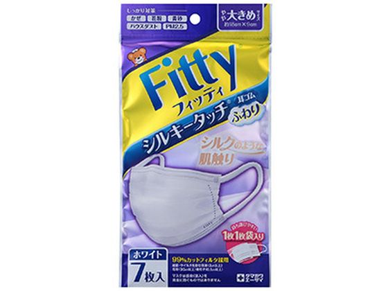 ●内容量：７枚●原材料／成分／素材／材質本体・フィルタ部：ポリプロピレン、ポリエチレン 耳ひも部：ナイロン、ポリエステル、ポリウレタン ノーズフィッター部：ポリエチレン●保存方法湿気のない清潔な所に保