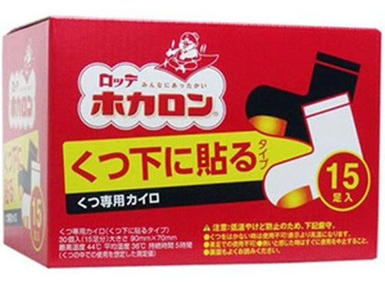 ロッテ ホカロン くつ下に貼るタイプ 15足