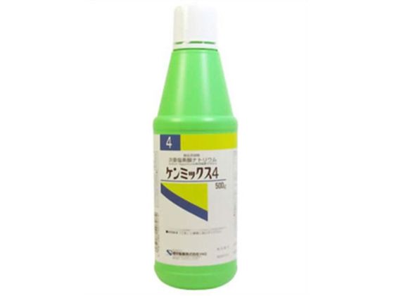 ●内容量：５００ｇ●成分有効塩素４％以上●保存方法◆小児の手の届かない所に保管する。◆直射日光を避け、なるべく涼しい所に密栓して保管する。◆誤用を避け、品質を保持するため、他の容器に入れかえない。●使