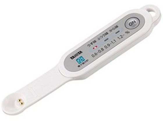 タニタ 電子塩分計 しおみスプーン ホワイト SO-312 タニタ 電子塩分計 しおみスプーン ホワイト SO-312