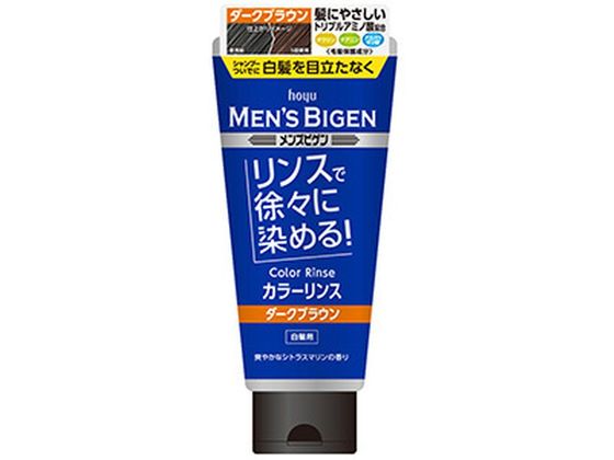 ホーユー メンズビゲン カラーリンス ダークブラウン 160g