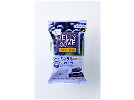北辰フーズ JELLY & ME マルチミネラル 巨峰ゼリー 21g×7個 北辰フーズ JELLY & ME マルチミネラル 巨峰ゼリー 21g×7個