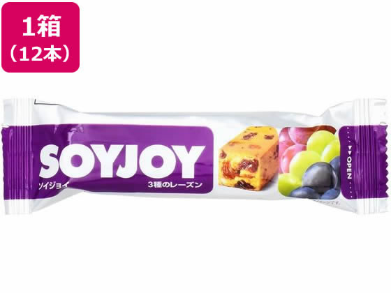 大塚製薬 SOYJOY ソイジョイ 3種のレーズン 30g×12本 大塚製薬 SOYJOY ソイジョイ 3種のレーズン 30g×12本