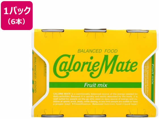 大塚製薬 カロリーメイト フルーツミックス 200mL×6本 大塚製薬 カロリーメイト フルーツミックス 200mL×6本