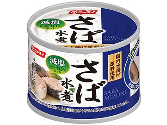 ニッスイ ニッスイ スルッとふた さば水煮 減塩30% 190g ニッスイ ニッスイ スルッとふた さば水煮 減塩30% 190g