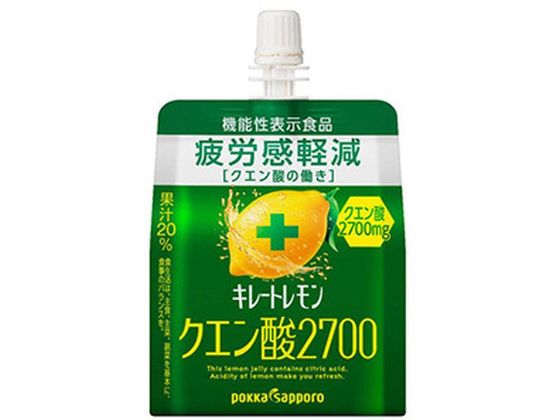 ポッカサッポロ キレートレモン クエン酸2700 ゼリー 165g