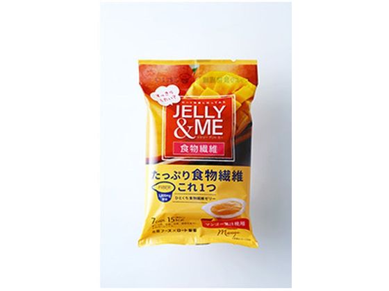 北辰フーズ JELLY & ME 食物繊維 マンゴーゼリー 21g×7個 北辰フーズ JELLY & ME 食物繊維 マンゴーゼリー 21g×7個