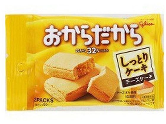 江崎グリコ おからだから チーズケーキ 2パック 江崎グリコ おからだから チーズケーキ 2パック