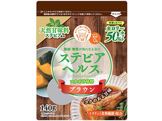 日本リコス ステビアヘルス ブラウン 140g 日本リコス ステビアヘルス ブラウン 140g