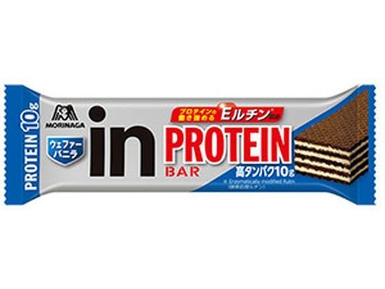 森永製菓 inバー プロテイン ウェファーバニラ 37g 森永製菓 inバー プロテイン ウェファーバニラ 37g