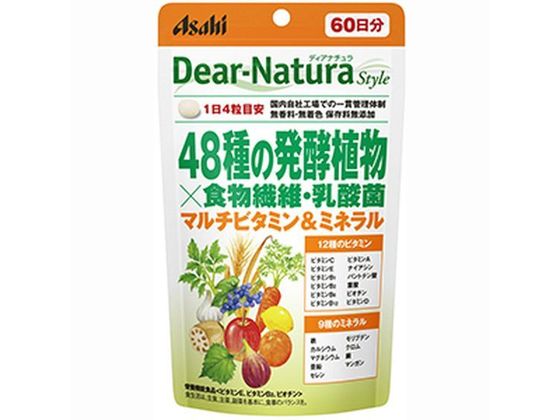 アサヒグループ食品 ディアナチュラ 48種の発酵植物 60日 240粒 アサヒグループ食品 ディアナチュラ 48種の発酵植物 60日 240粒