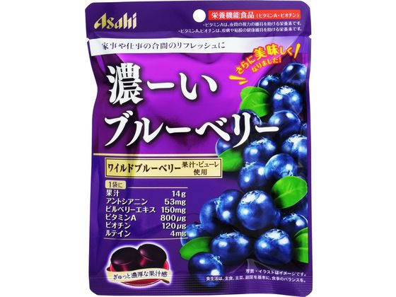 アサヒグループ食品 濃ーいブルーベリー 84g アサヒグループ食品 濃ーいブルーベリー 84g
